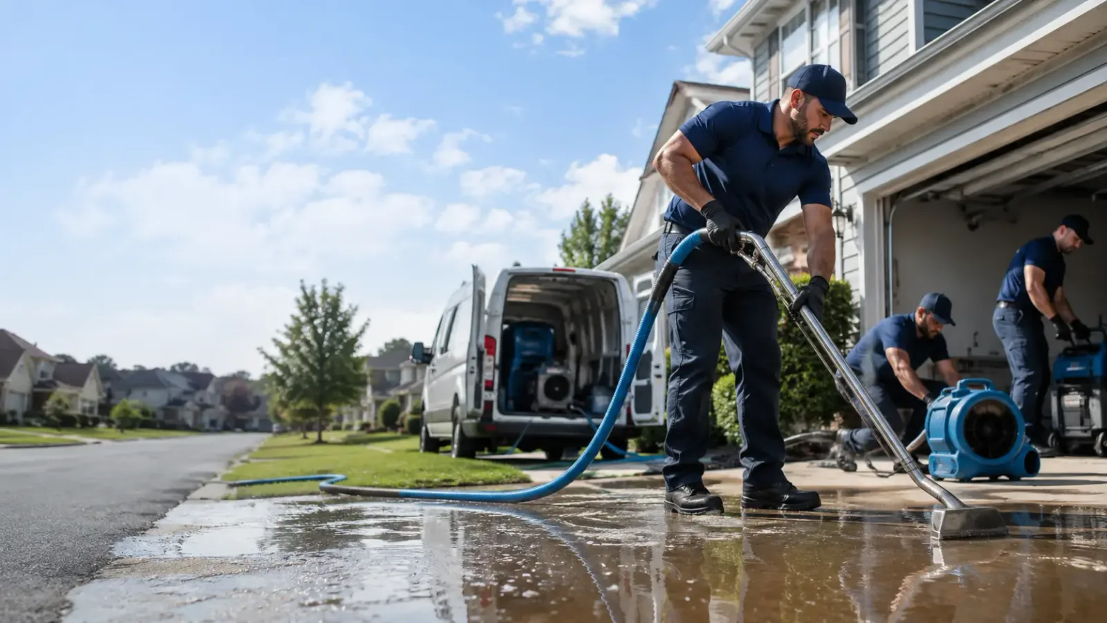 Flood Damage Restoration in Green, KS